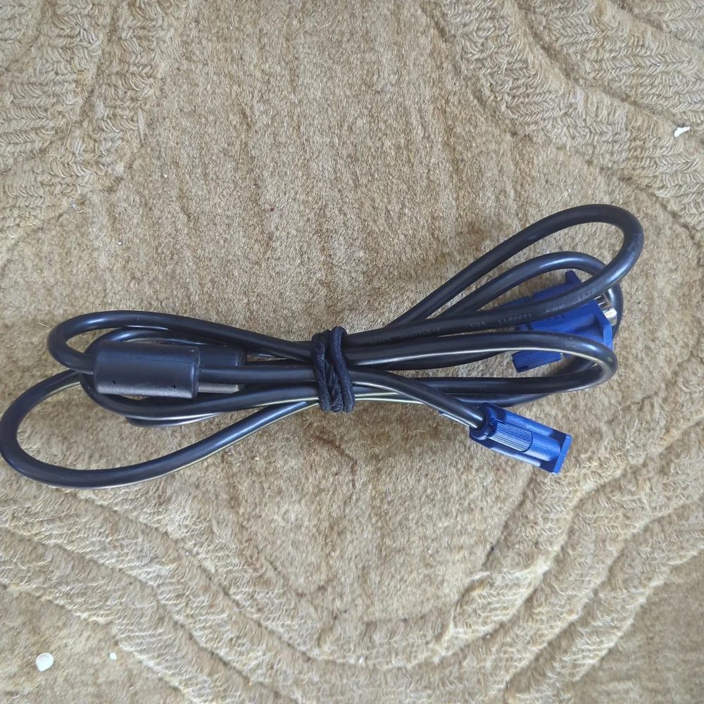HP Black Desktop Computer Set